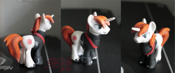 Size: 1107x465 | Tagged: safe, artist:korppipoika, imported from derpibooru, pony, unicorn, clothes, custom, customized toy, irl, male, photo, stallion, star wars, toy