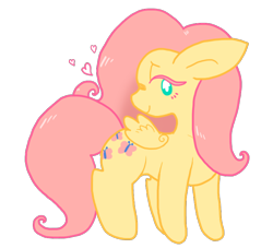 Size: 500x454 | Tagged: safe, artist:genopaint, imported from derpibooru, fluttershy, pony, cute, female, mare, simple background, solo, transparent background