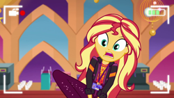 Size: 1920x1080 | Tagged: safe, imported from derpibooru, screencap, sunset shimmer, equestria girls, how to backstage, spoiler:eqg series (season 2), female, solo