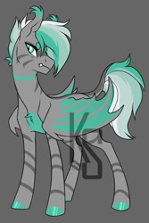 Size: 720x1080 | Tagged: safe, artist:dementra369, imported from derpibooru, oc, oc only, bat pony, pony, bat pony oc, bat wings, fangs, solo, wings