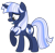 Size: 6610x6433 | Tagged: safe, artist:estories, imported from derpibooru, oc, oc only, oc:silverlay, original species, pony, unicorn, absurd resolution, female, mare, palindrome get, simple background, solo, transparent background, umbra pony, vector