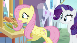 Size: 1920x1080 | Tagged: safe, imported from derpibooru, screencap, fluttershy, rarity, the ending of the end