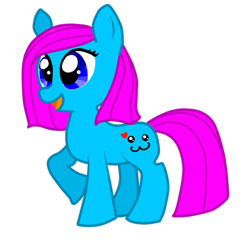 Size: 561x576 | Tagged: safe, artist:pokeloidpachiviray, imported from derpibooru, oc, oc only, oc:angela, earth pony, pony, earth pony oc, simple background, solo, transparent background