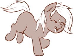 Size: 1874x1401 | Tagged: safe, artist:crade, earth pony, pony, art pack:marenheit 451 charity stream, female, happy, simple background, smiling, solo, verity, white background