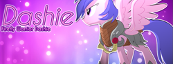 Size: 851x315 | Tagged: safe, artist:equestria-prevails, artist:sachidashie, edit, imported from derpibooru, firefly, pegasus, pony, armor, cover art, fantasy class, female, solo, warrior