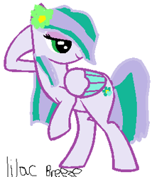 Size: 282x329 | Tagged: safe, artist:sydpeep, imported from derpibooru, oc, oc only, oc:lilac breeze, pegasus, pony, 1000 hours in ms paint, pegasus oc, pose, simple background, solo, white background, wings
