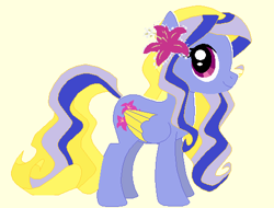 Size: 495x376 | Tagged: safe, artist:sydpeep, imported from derpibooru, lily blossom, pegasus, pony, 1000 hours in ms paint, base used, female, new look, solo