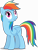 Size: 4155x5507 | Tagged: safe, artist:thatusualguy06, derpibooru exclusive, imported from derpibooru, rainbow dash, pegasus, pony, rainbow falls, .svg available, derp, female, mare, rainbow derp, show accurate, simple background, solo, svg, transparent background, vector