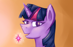 Size: 1821x1169 | Tagged: safe, artist:nanazdina, imported from derpibooru, twilight sparkle, alicorn, pony, cutie mark, deviantart, female, ibispaint x, looking at you, purple eyes, simple background, simple shading, smiling, smiling at you, solo, twilight sparkle (alicorn)