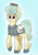 Size: 1500x2160 | Tagged: safe, artist:astralr, imported from derpibooru, cinnabar, golden hooves, quicksilver, crystal pony, earth pony, pony, bag, cute, female, golden hooves (g4), hat, mare, raised hoof, saddle bag, solo