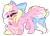 Size: 2869x2048 | Tagged: safe, artist:emberslament, imported from derpibooru, oc, oc only, oc:bay breeze, pegasus, pony, blushing, bow, cute, dancing, eyes closed, female, hair bow, mare, microphone, ocbetes, simple background, singing, solo, tail bow, thick eyelashes, transparent background, wing hands, wings