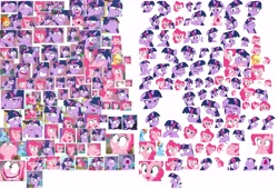 Size: 10000x6792 | Tagged: safe, artist:anonymous, screencap, applejack, bulk biceps, rainbow dash, twilight sparkle, alicorn, earth pony, pegasus, pony, a trivial pursuit, season 9, spoiler:s09, /mlp/, 4chan, comparison, twilight sparkle (alicorn), vector