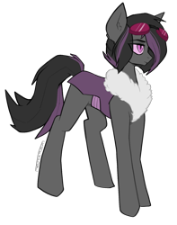 Size: 1314x1668 | Tagged: safe, artist:earthpone, imported from derpibooru, oc, oc only, oc:mimicry, original species, female, purple changeling, simple background, solo, transparent background