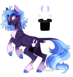 Size: 1068x1129 | Tagged: safe, artist:wanderingpegasus, imported from derpibooru, oc, oc only, oc:razzle dazzle, earth pony, pony, cloven hooves, cutie mark, female, magical lesbian spawn, offspring, parent:starlight glimmer, parent:trixie, parents:startrix, simple background, solo, transparent background