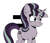 Size: 2048x1756 | Tagged: safe, artist:askbasicallybasics, imported from derpibooru, starlight glimmer, pony, unicorn, the cutie map, egalitarianism, equal cutie mark, female, simple background, solo, white background