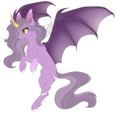 Size: 2529x2448 | Tagged: safe, artist:maxxacre, imported from derpibooru, oc, oc only, oc:nebula eclipse, bat pony, pony, colored, female, flat colors, mare, simple background, solo, transparent background