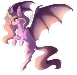 Size: 2529x2448 | Tagged: safe, artist:maxxacre, imported from derpibooru, oc, oc only, oc:nebula eclipse, bat pony, pony, female, mare, shading, simple background, solo, transparent background