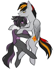 Size: 1780x2343 | Tagged: safe, artist:earthpone, imported from derpibooru, oc, oc:mimicry, oc:primaryforce, original species, pegasus, pony, egg