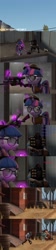 Size: 1024x4602 | Tagged: safe, artist:freddy417a, imported from derpibooru, rainbow dash, twilight sparkle, 2fort, 3d, comic, demoman, rainbow scout, soldier, source filmmaker, team fortress 2, twilight sniper