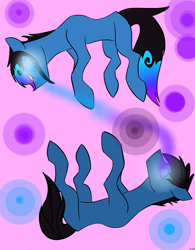 Size: 2000x2560 | Tagged: safe, artist:toptian, imported from derpibooru, oc, oc only, earth pony, pony, abstract background, duo, earth pony oc, eyes closed, male, stallion