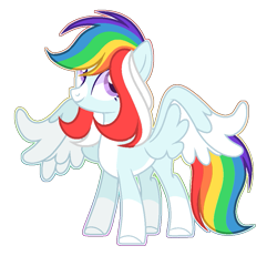 Size: 923x852 | Tagged: safe, artist:rainbow-drawz, artist:rainbows-skies, imported from derpibooru, oc, oc only, pegasus, pony, female, mare, simple background, solo, transparent background