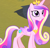 Size: 1744x1687 | Tagged: safe, imported from derpibooru, screencap, princess cadance, alicorn, pony, season 4, three's a crowd, cropped, crown, female, folded wings, grin, jewelry, mare, regalia, smiling, solo, tiara, wings