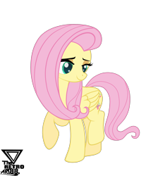 Size: 4300x4600 | Tagged: safe, artist:theretroart88, imported from derpibooru, fluttershy, pegasus, pony, simple background, transparent background, vector