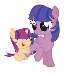 Size: 1032x1068 | Tagged: safe, artist:twilightcraft, imported from derpibooru, oc, oc:rose sparkle, oc:star sentry, pegasus, pony, unicorn, baby, baby pony, female, horn, offspring, parent:flash sentry, parent:twilight sparkle, parents:flashlight, pegasus oc, siblings, sisters, unicorn oc, wings