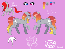 Size: 2000x1500 | Tagged: safe, artist:chiarinuk, imported from derpibooru, oc, oc only, oc:liliana, earth pony, pony, earth pony oc, female, reference sheet, solo