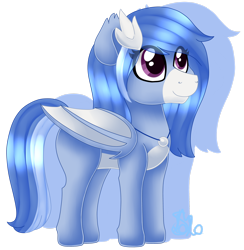 Size: 1920x1969 | Tagged: safe, artist:spokenmind93, imported from derpibooru, oc, oc only, oc:river tailwind, bat pony, dratini, pony, bat pony oc, bat wings, pokémon, wings