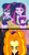 Size: 5000x9375 | Tagged: safe, artist:bigpurplemuppet99, imported from derpibooru, adagio dazzle, sci-twi, twilight sparkle, equestria girls, adagilight, belly button, blushing, female, lesbian, scitwidagio, shipping, twolight