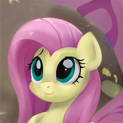 Size: 1024x1024 | Tagged: safe, artist:thisponydoesnotexist, imported from derpibooru, pony, ai content, ai generated, artificial intelligence, bust, cute, generator:thisponydoesnotexist, i can't believe it's not flutter, neural network, not fluttershy, portrait, solo