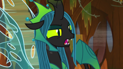 Size: 1920x1080 | Tagged: safe, imported from derpibooru, screencap, queen chrysalis, changeling, the ending of the end, solo, ultimate chrysalis