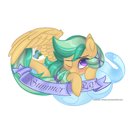 Size: 1500x1500 | Tagged: safe, artist:feelinnglad, artist:forever-twelve, imported from derpibooru, oc, oc only, oc:summer ray, pegasus, pony, blushing, freckles, simple background, solo, transparent background