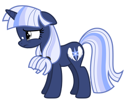 Size: 7227x5760 | Tagged: safe, artist:estories, imported from derpibooru, oc, oc only, oc:silverlay, original species, pony, unicorn, absurd resolution, female, floppy ears, mare, solo, umbra pony, vector