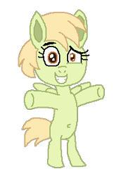 Size: 213x310 | Tagged: safe, artist:drypony198, imported from derpibooru, oc, oc only, oc:elena, pony, belly button, bipedal, cream heart's sister, cute, female, filly, simple background, solo, transparent background, wings