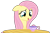 Size: 3031x1978 | Tagged: safe, artist:sketchmcreations, imported from derpibooru, fluttershy, pegasus, pony, stare master, cup, cute, female, floppy ears, mare, open mouth, shyabetes, simple background, sitting, solo, table, teacup, transparent background, vector