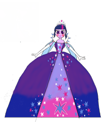 Size: 1480x1669 | Tagged: safe, artist:recommender440, imported from derpibooru, twilight sparkle, equestria girls, clothes, dress, female, gown, simple background, solo, transparent background