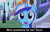 Size: 1905x1234 | Tagged: safe, imported from derpibooru, screencap, minuette, pony, unicorn, comic:celestia's servant interview, amending fences, season 5, canterlot, caption, cs captions, female, lantern, looking at you, mare, smiling, solo, stairs