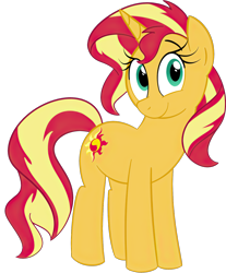 Size: 1448x1752 | Tagged: safe, artist:albinon, artist:antstafer, imported from derpibooru, sunset shimmer, pony, unicorn, commission, commissioner:reversalmushroom, simple background, solo, transparent background