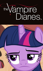 Size: 373x613 | Tagged: safe, edit, edited screencap, imported from derpibooru, screencap, twilight sparkle, reaction image, the vampire diaries