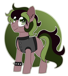 Size: 2390x2659 | Tagged: safe, artist:crazysketch101, imported from derpibooru, oc, oc only, earth pony, pony, circle background, simple background, solo, white background