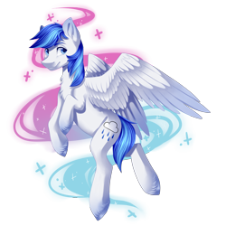 Size: 4000x4000 | Tagged: safe, artist:helemaranth, imported from derpibooru, oc, oc only, pegasus, pony, colored hooves, commission, flying, pegasus oc, simple background, solo, transparent background, wings, ych result