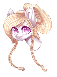 Size: 1633x2179 | Tagged: safe, artist:helemaranth, imported from derpibooru, oc, oc only, earth pony, pony, braid, commission, earth pony oc, simple background, solo, transparent background, ych result