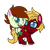 Size: 600x600 | Tagged: safe, artist:enigmadoodles, imported from derpibooru, oc, oc only, pony, my little pony: pony life, g4.5, glasses, scarfr, simple background, transparent background