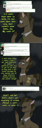 Size: 750x2254 | Tagged: safe, artist:the-solitaryqueen, imported from derpibooru, doctor whooves, time turner, pony, lovestruck derpy, rain, solo