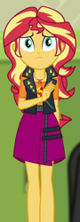 Size: 255x708 | Tagged: safe, imported from derpibooru, screencap, sunset shimmer, equestria girls, equestria girls series, forgotten friendship, cropped, geode of empathy, magical geodes, solo focus