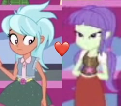 Size: 700x616 | Tagged: safe, edit, edited screencap, imported from derpibooru, screencap, frosty orange, starlight, starshine, equestria girls, equestria girls series, sunset's backstage pass!, spoiler:eqg series (season 2), background human, female, frostylight, heart, lesbian, shipping, shipping domino