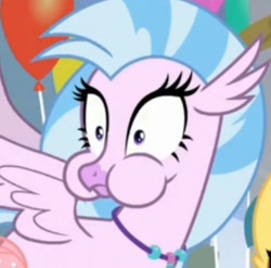 Size: 714x706 | Tagged: safe, imported from derpibooru, screencap, silverstream, pony, she's all yak, aweeg*, solo