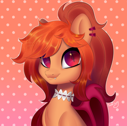 Size: 1848x1838 | Tagged: safe, artist:bestiary, imported from derpibooru, oc, oc:cinnamon, oc:cinnamon dust, bat pony, pony